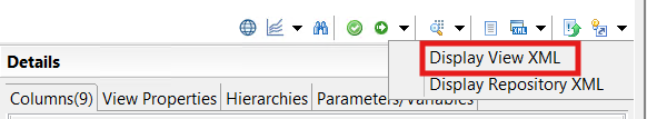 Display View XML